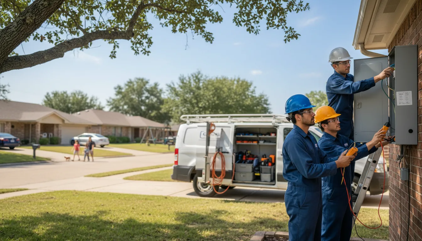 Certified electrician providing emergency electrical services in Stratford, NY